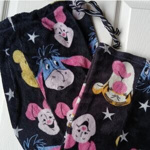 Winnie the Pooh Pajama Pants Small Disney sleepwear super soft warm fleece